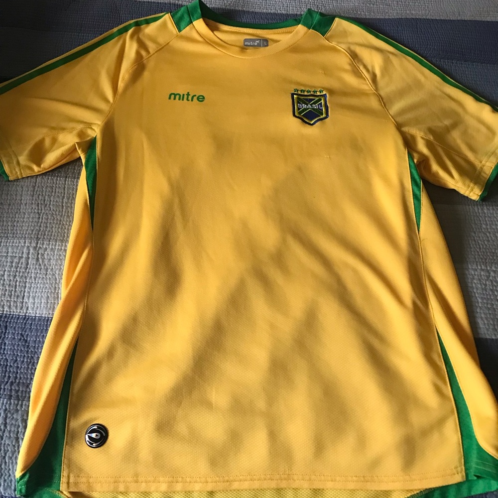 Mitre Brazil Soccer Shirt